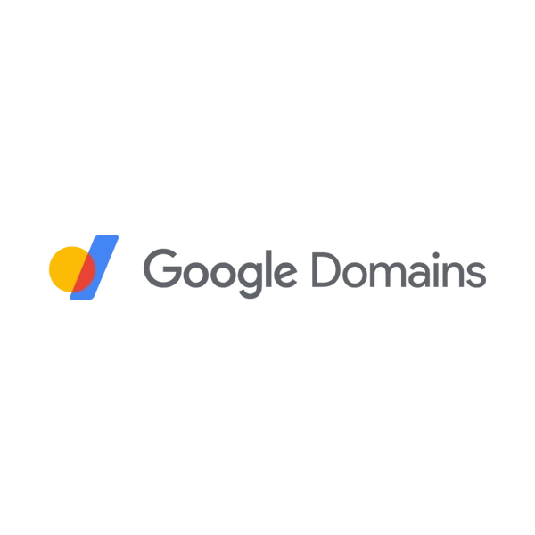 The official logo for Google Domains