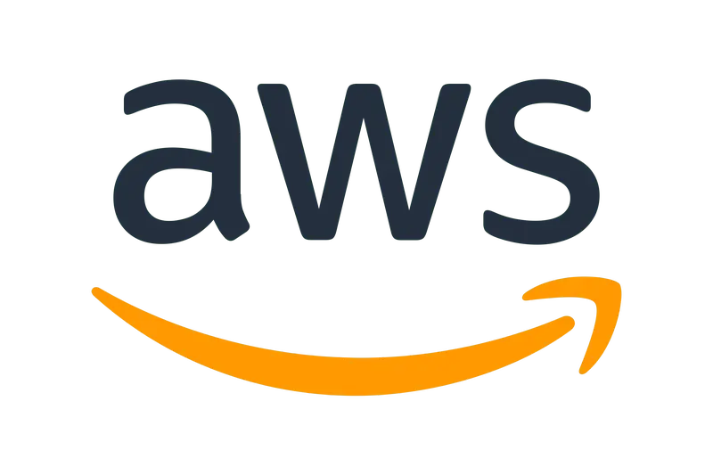The official logo for Amazon Web Services (AWS)